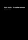 Buchcover High Quality Graph Partitioning