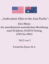 Buchcover Ambivalent Allies in the Asia-Pacific: Eine Bilanz der amerikanisch-australischem Beziehung nach 50 Jahren ANZUS-Vertrag