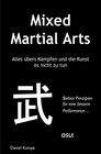 Buchcover Mixed Martial Arts - Alles übers Kämpfen und die Kunst es nicht zu tun