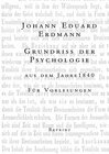 Buchcover Grundriss der Psychologie