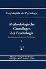 Buchcover Enzyklopädie der Psychologie / Themenbereich B: Methodologie und Methoden / Forschungsmethoden der Psychologie / Methodo