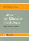 Buchcover Fallbuch der Klinischen Psychologie