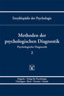 Buchcover Enzyklopädie der Psychologie / Themenbereich B: Methodologie und Methoden / Psychologische Diagnostik / Methoden der psy