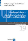 Buchcover Musikpsychologie. Jahrbuch der Deutschen Gesellschaft für Musikpsychologie / Musikalische Sozialisation im Kindes- und J