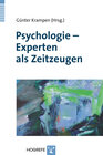 Buchcover Psychologie - Experten als Zeitzeugen
