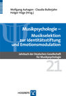 Buchcover Musikpsychologie. Jahrbuch der Deutschen Gesellschaft für Musikpsychologie / Musikselektion zur Identitätsstiftung und E