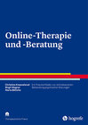Buchcover Online-Therapie und -Beratung