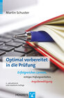 Buchcover Optimal vorbereitet in die Prüfung