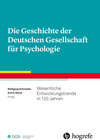 Buchcover Die Geschichte der Deutschen Gesellschaft für Psychologie