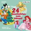 Buchcover 24 Geschichten zum Advent (Disney)