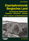 Buchcover Eisenbahnchronik Bergisches Land - Band 1