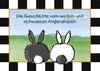 Buchcover Die Geschichte vom weißen und schwarzen Angorahasen