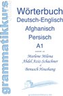 Buchcover Wortschatz Deutsch-Englisch-Afghanisch-Persisch Niveau A1