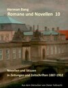 Buchcover Novellen und Skizzen in Zeitungen und Zeitschriften 1887 - 1912
