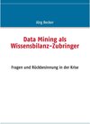 Buchcover Data Mining als Wissensbilanz-Zubringer