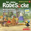 Buchcover Meisterdetektive, Der Pechvogel, Frau Dachs hat Geburtstag (Der kleine Rabe Socke - Hörspiele zur TV Serie 11)