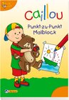 Buchcover Caillou: Punkt-zu-Punkt-Malblock