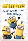 Buchcover Minions: Mein Kritzel- und Rätselblock