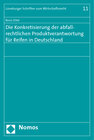 Buchcover Die Konkretisierung der abfallrechtlichen Produktverantwortung für Reifen in Deutschland