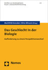 Buchcover Das Geschlecht in der Biologie