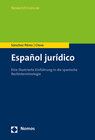 Buchcover Español jurídico