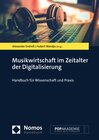 Buchcover Musikwirtschaft im Zeitalter der Digitalisierung