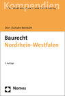 Buchcover Baurecht Nordrhein-Westfalen
