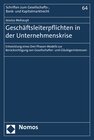 Buchcover Geschäftsleiterpflichten in der Unternehmenskrise