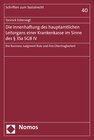 Buchcover Die Innenhaftung des hauptamtlichen Leitorgans einer Krankenkasse im Sinne des § 35a SGB IV