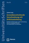 Buchcover Grenzüberschreitende Verschmelzung mit Drittstaatenbezug