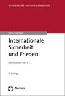 Buchcover Internationale Sicherheit und Frieden