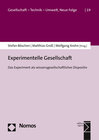 Buchcover Experimentelle Gesellschaft