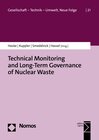 Buchcover Technical Monitoring and Long-Term Governance of Nuclear Waste