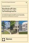 Buchcover Rechtskraft des Schiedsspruchs
