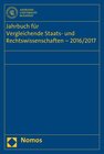 Buchcover Jahrbuch für Vergleichende Staats- und Rechtswissenschaften - 2016/2017