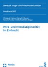 Buchcover Intra- und Interdisziplinarität im Zivilrecht