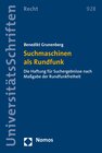 Buchcover Suchmaschinen als Rundfunk