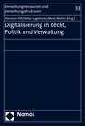 Buchcover Digitalisierung in Recht, Politik und Verwaltung