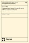 Buchcover The Legality of Public Pension Reforms in Times of Financial Crisis
