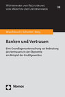 Buchcover Banken und Vertrauen