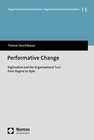 Buchcover Performative Change