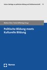Buchcover Politische Bildung meets Kulturelle Bildung