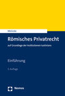 Buchcover Römisches Privatrecht