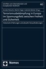 Buchcover Terrorismusbekämpfung in Europa im Spannungsfeld zwischen Freiheit und Sicherheit