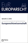Buchcover Europarechtswissenschaft