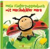 Buchcover Mein Fingerpuppenbuch mit Marienkäfer Mara