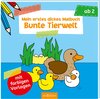 Buchcover Mein erstes dickes Malbuch Bunte Tierwelt