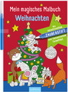 Buchcover Mein magisches Malbuch Weihnachten