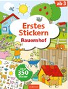 Buchcover Erstes Stickern – Bauernhof