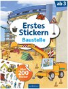 Buchcover Erstes Stickern – Baustelle